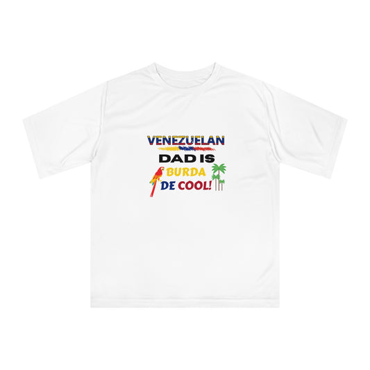 Proud Venezuelan Dad "Burda de Cool" Unisex Performance T-Shirt