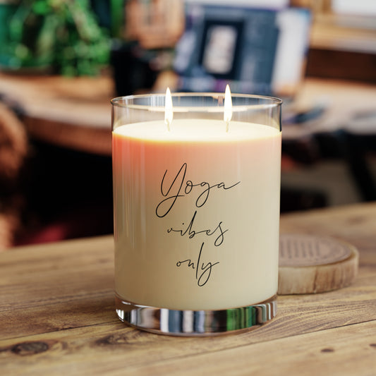 Yoga Vibes Only Scented Candle