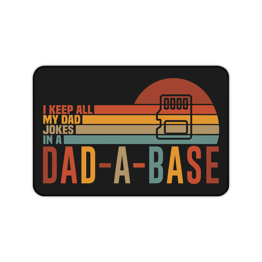 Funny Dad Joke Desk Mat – Gamer Mouse Pad, Office Decor & Perfect Gift for Dad